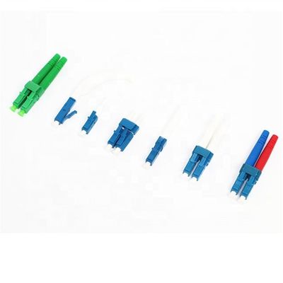 calidad  Multimode LC Fiber Optic Connector With PC UPC APC Polishing Fiber Ferrule fábrica