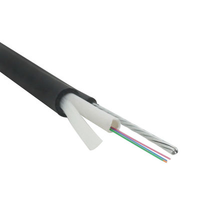 Modo del cable de fribra óptica 8 FRP de GJYXC8H solo de la base al aire libre de la fuerza G.652D LSZH 12