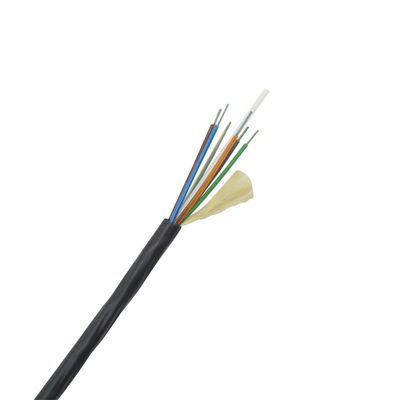 2-288 cable de fibra óptica, cable micro soplado del aire con la envoltura del HDPE