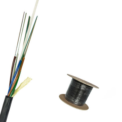 2-288 cable de fibra óptica, cable micro soplado del aire con la envoltura del HDPE