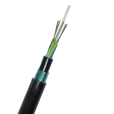 Precio aéreo GYFTY53 del cable de fribra óptica de 4 bases del solo modo de la fuente