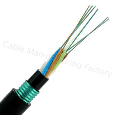 Precio aéreo GYFTY53 del cable de fribra óptica de 4 bases del solo modo de la fuente