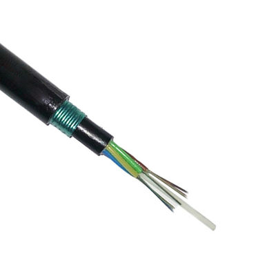 Precio aéreo GYFTY53 del cable de fribra óptica de 4 bases del solo modo de la fuente