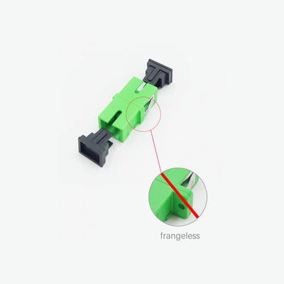 Adaptador de solo modo a una cara del SC de Flangeless para la telecomunicación de CATV