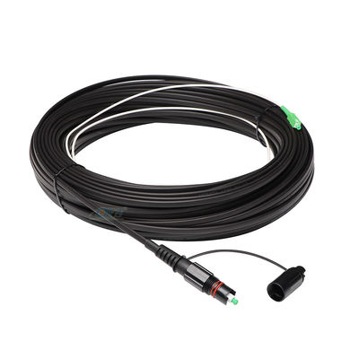 Cable unimodal OptiTap de la solución del solo tubo FTTH a SC APC Jumper Type