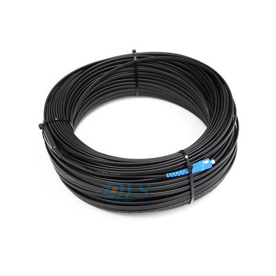 Prenda impermeable del cable de descenso de la fibra óptica del SC APC con el diámetro de 4.8m m 7.0m m