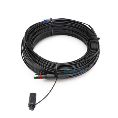 Prenda impermeable del cable de descenso de la fibra óptica del SC APC con el diámetro de 4.8m m 7.0m m