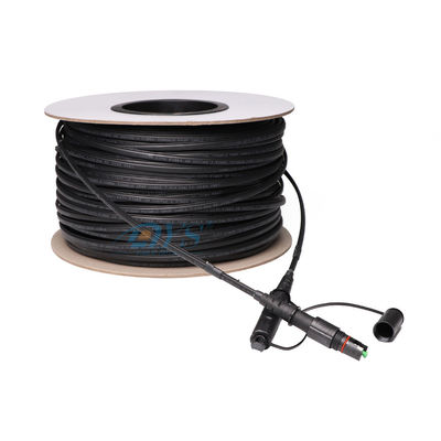 Prenda impermeable del cable de descenso de la fibra óptica del SC APC con el diámetro de 4.8m m 7.0m m