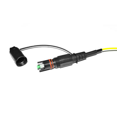 Cordón de remiendo impermeable modificado para requisitos particulares de FTTH para SC APC de OptiTap Corning