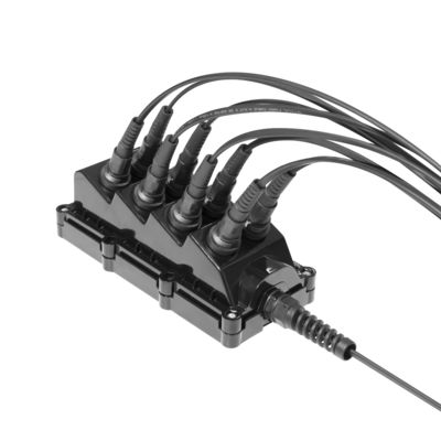 IP68 solución de la prenda impermeable FTTH, cordón de remiendo del SC APC de la fibra óptica con el conector de Optitap