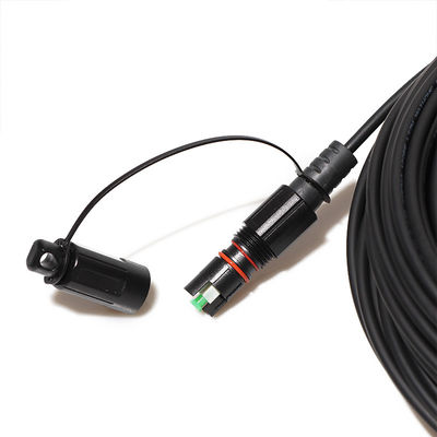 La solución impermeable de FTTH, cordón de remiendo de FTTA con el SC endureció el conector de OptiTap