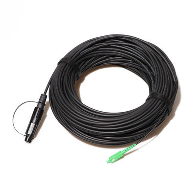 Prenda impermeable del cordón de remiendo de la fibra del SC de OptiTap sola G657A1 3.0m m para al aire libre