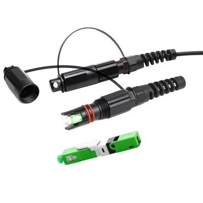 Adaptador reforzado durable de la solución de FTTH para el conector rápido del SC