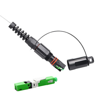Solución de IP68 FTTH, conector de Corning Optitap del soporte del campo del SC APC