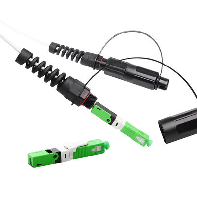 Solución de IP68 FTTH, conector de Corning Optitap del soporte del campo del SC APC