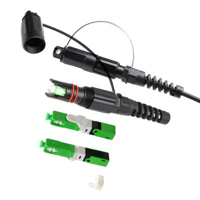 Solución de IP68 FTTH, conector de Corning Optitap del soporte del campo del SC APC