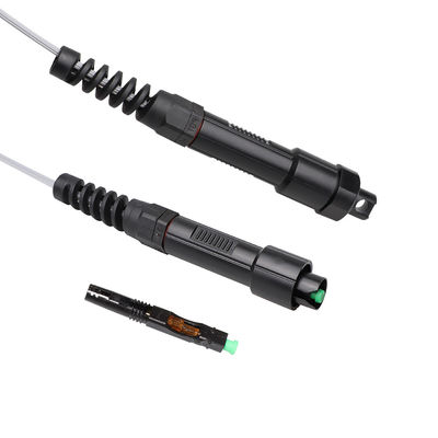 La prenda impermeable modificada para requisitos particulares del SC Mini Optical Connector IP68 reforzó