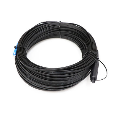 1 tipo al aire libre del conector del SC APC del IP del cable de descenso de la solución de la base FTTH MINI