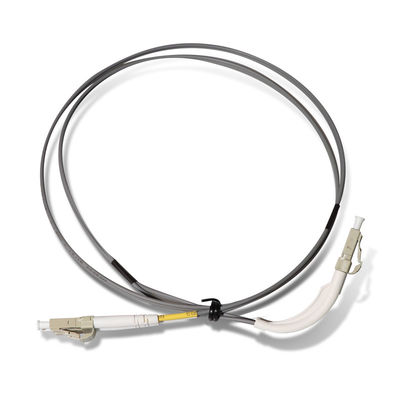 Cable modificado para requisitos particulares del cordón de remiendo de la fibra del SC LC del 1m con la bota del ángulo de 90 grados