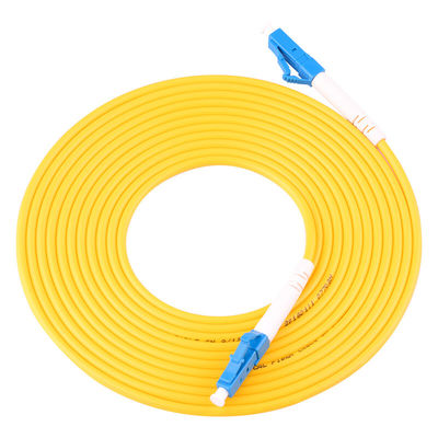 Cordón de remiendo a una cara unimodal del cable de la fibra de FTTH 2.0m m 3.0m m LC UPC