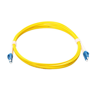Cordón de remiendo a una cara unimodal del cable de la fibra de FTTH 2.0m m 3.0m m LC UPC
