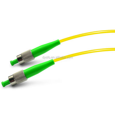 Cordón de remiendo de la fibra del solo modo de FC APC, fibra Jumper Cord óptico de FTTH
