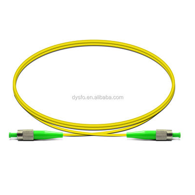 Cordón de remiendo de la fibra del solo modo de FC APC, fibra Jumper Cord óptico de FTTH