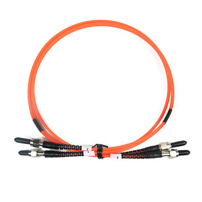 Cordón de remiendo a una cara industrial del cable de la fibra de FTTH con el conector de SMA 905