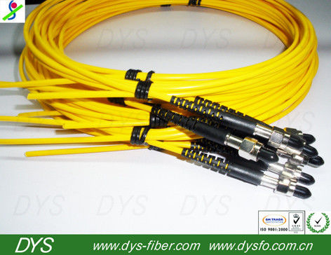 Cordón de remiendo a una cara industrial del cable de la fibra de FTTH con el conector de SMA 905