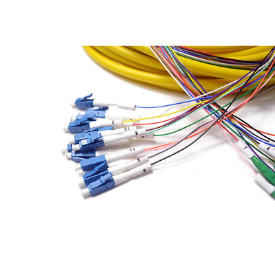 El SC LC pre terminó el tipo del solo modo 9/125 de la asamblea de cable de la fibra