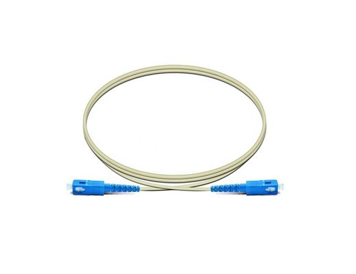 Duplex a una cara modificado para requisitos particulares del ST FC MTRJ SMA del SC LC del cordón de remiendo del cable de la fibra