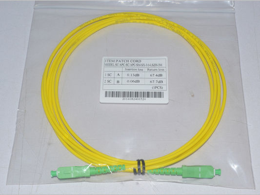 Duplex a una cara modificado para requisitos particulares del ST FC MTRJ SMA del SC LC del cordón de remiendo del cable de la fibra