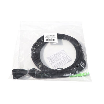 La fibra óptica Jumper Cable del Sc APC del Sc Upc, cae la base G657b3 del cable 1 con el ojo de tracción