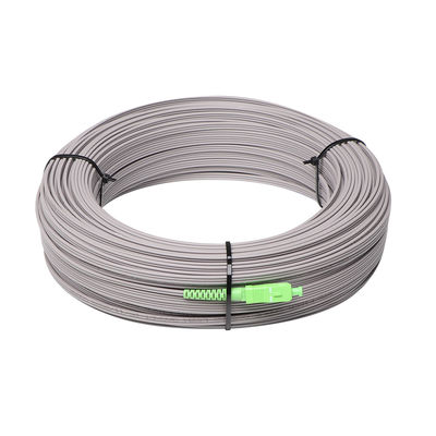 Tipo óptico fuerza del cable de descenso de la fibra de la coleta de APC de la PC del SC GJYXFCH de FRP