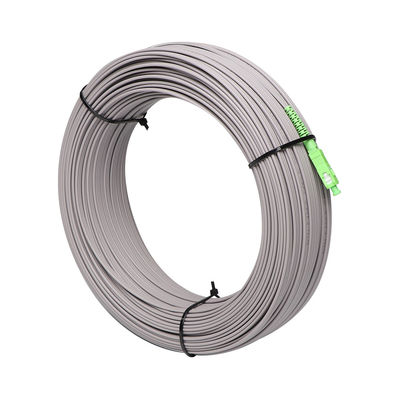 Tipo óptico fuerza del cable de descenso de la fibra de la coleta de APC de la PC del SC GJYXFCH de FRP