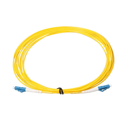 SM LC al duplex del cordón del cable del remiendo de la fibra con varios modos de funcionamiento del LC con 1.6m m 2.0m m 3.0m m