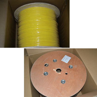 Cable de fribra óptica interior a una cara GJFJV de la sola base de la fibra 3m m de G652D SM