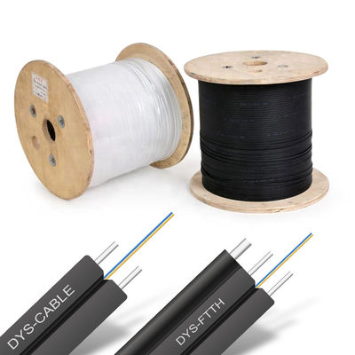 La venta al por mayor 1/2/4/8 de la fábrica quita el corazón a precio del cable de fribra óptica del 1km FTTH