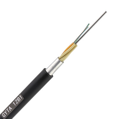 Fuente ADSS GYTA GYTS GYXTW 4 de la fábrica del OEM 8 12 24 48 96 144 cable de fribra óptica de 288 bases, cable de fibra óptica al aire libre Pric
