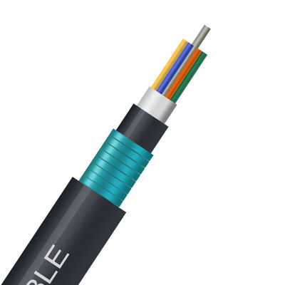 De alta calidad debajo de GR 24 48 96 144 cable GYFTY53 de Optique de la fibra de los corazones G652d