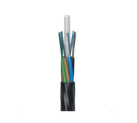 12~288 cable de fribra óptica soplado G652D GCYFTY del aire micro unimodal del conducto de los corazones