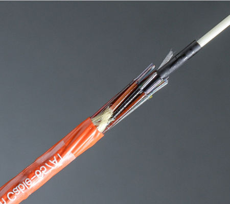 12~288 cable de fribra óptica soplado G652D GCYFTY del aire micro unimodal del conducto de los corazones