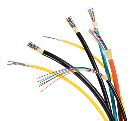Cable óptico de la fibra soplada del aire de Micropipe con 4 6 8 12 24 48 96 144 cable soplado del aire de diámetro bajo de 288 bases