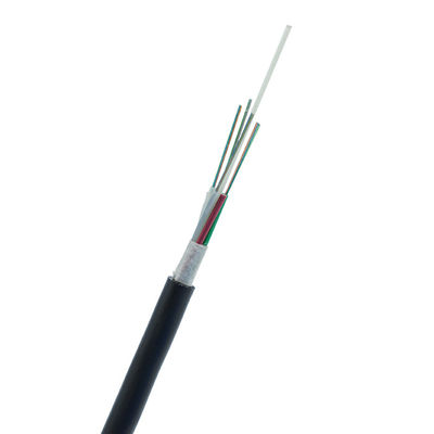 GYFTY 12 24 36 48 72 96 144 288 solos modos de la base G652D trenzó el cable de fribra óptica flojo del tubo