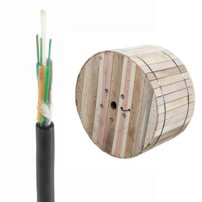 GYFTY 12 24 36 48 72 96 144 288 solos modos de la base G652D trenzó el cable de fribra óptica flojo del tubo