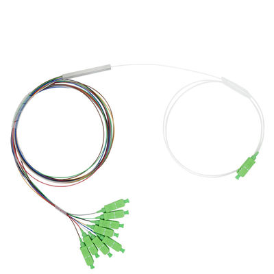PLC modificado para requisitos particulares Mini Steel Tube Type del divisor 1x8 de la fibra óptica de FTTH