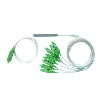 PLC modificado para requisitos particulares Mini Steel Tube Type del divisor 1x8 de la fibra óptica de FTTH