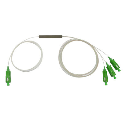 Divisor de la fibra óptica de G657A1 FTTH 1x2, mini SC APC 0.9m m del divisor del PLC