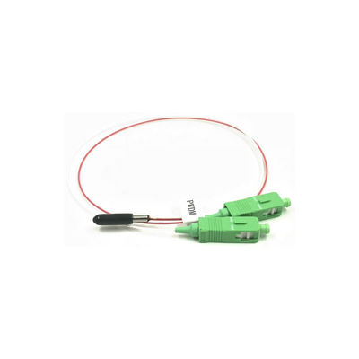 Material pasivo óptico del ABS del SC APC 1550nm del filtro de la fibra de PWDM