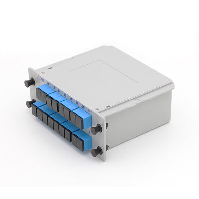 Tipo longitud de onda del casete del divisor 1x16 de la fibra óptica del PLC del SC UPC de 1650nm